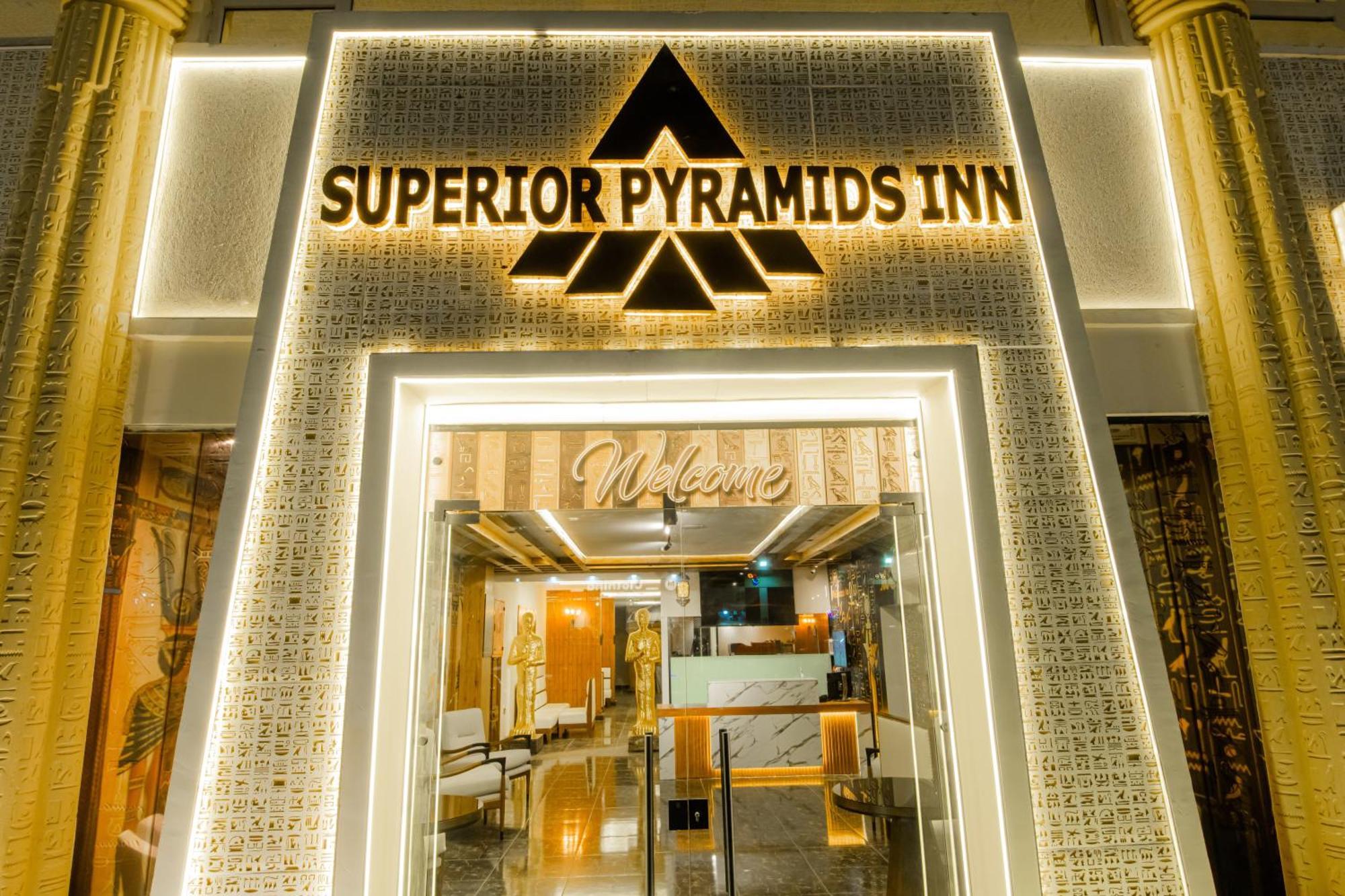 Superior Pyramids Inn Al Kawm al Akhdar Exterior foto