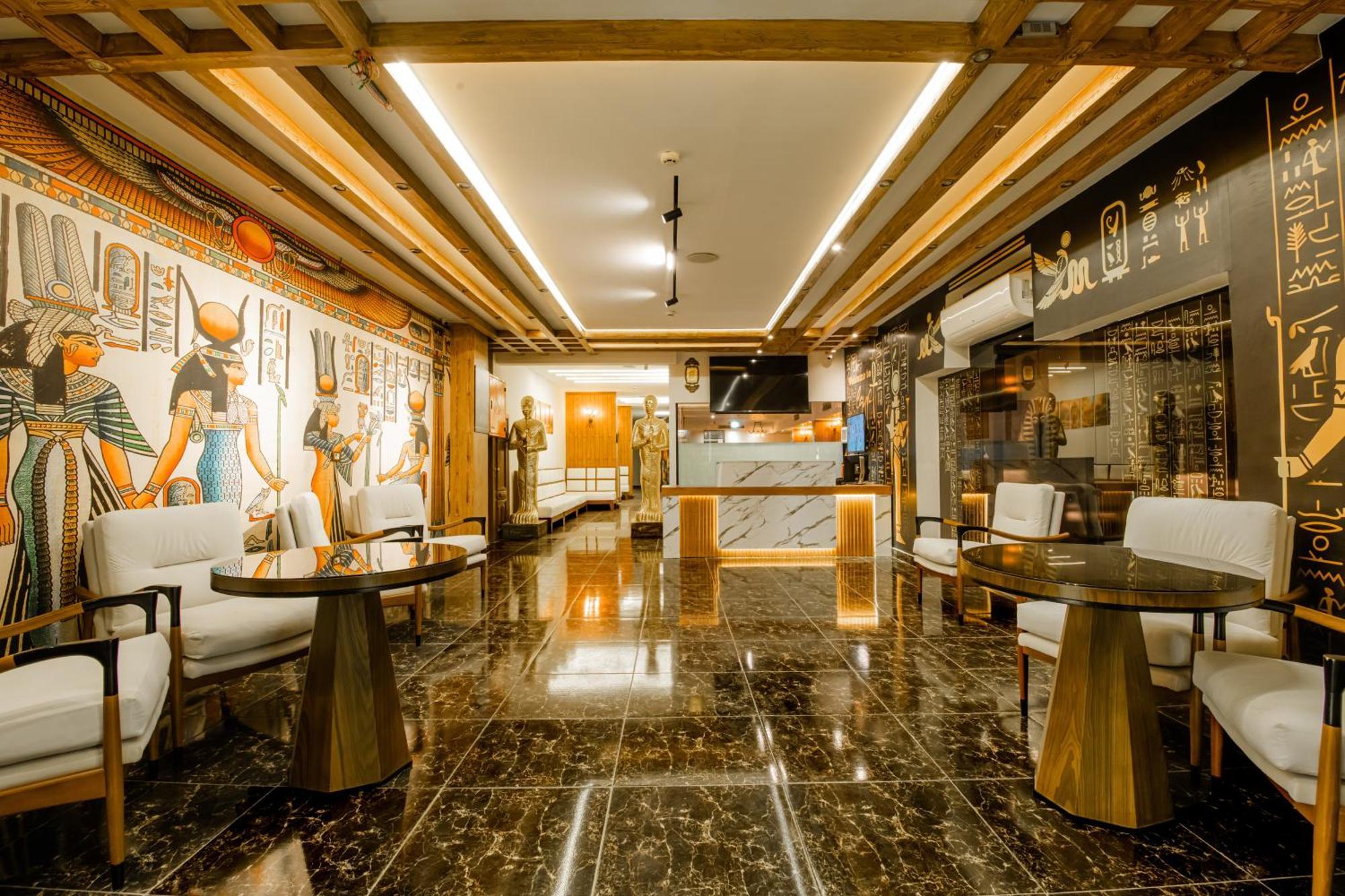 Superior Pyramids Inn Al Kawm al Akhdar Exterior foto